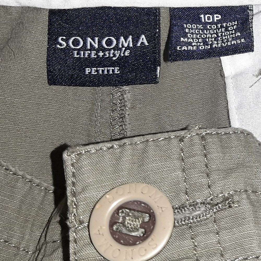 Ladies Cropped pants by Sonoma  10P - Picture 12 of 12